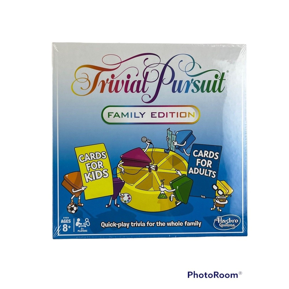 NEW SEALED Hasbro Trivial Pursuit Family Edition Board Game